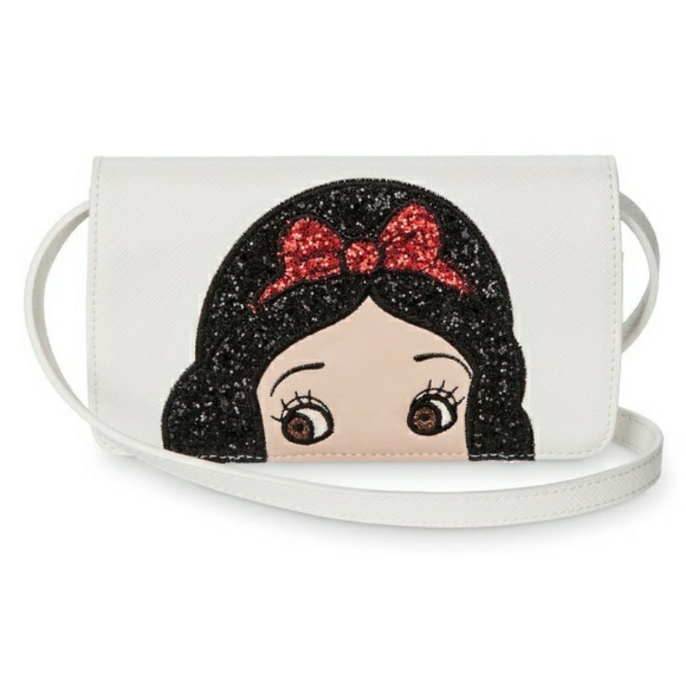 Snow white crossbody purse/wallet